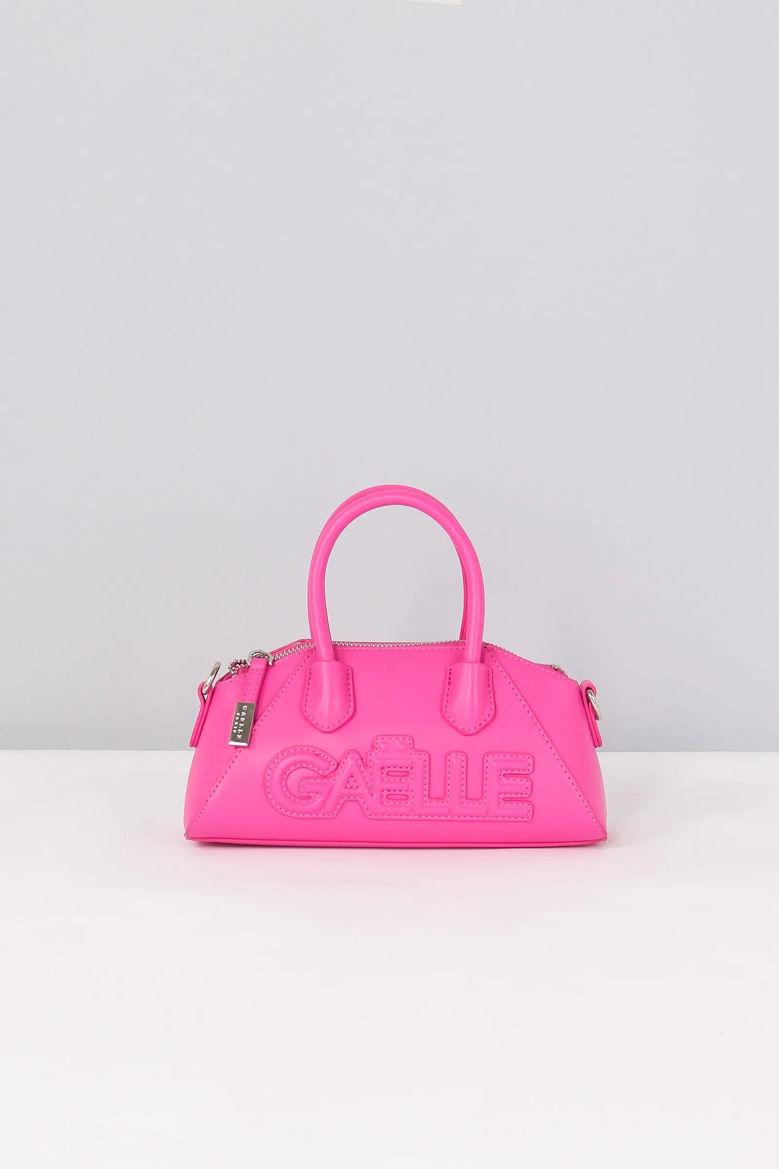 Mini Baguette Manici Logo Fucsia