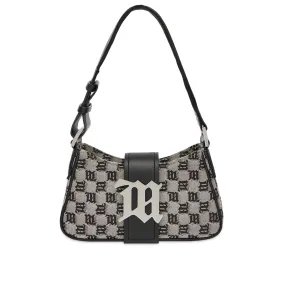 MISBHV Small Jacquard Monogram Shoulder BagMulti