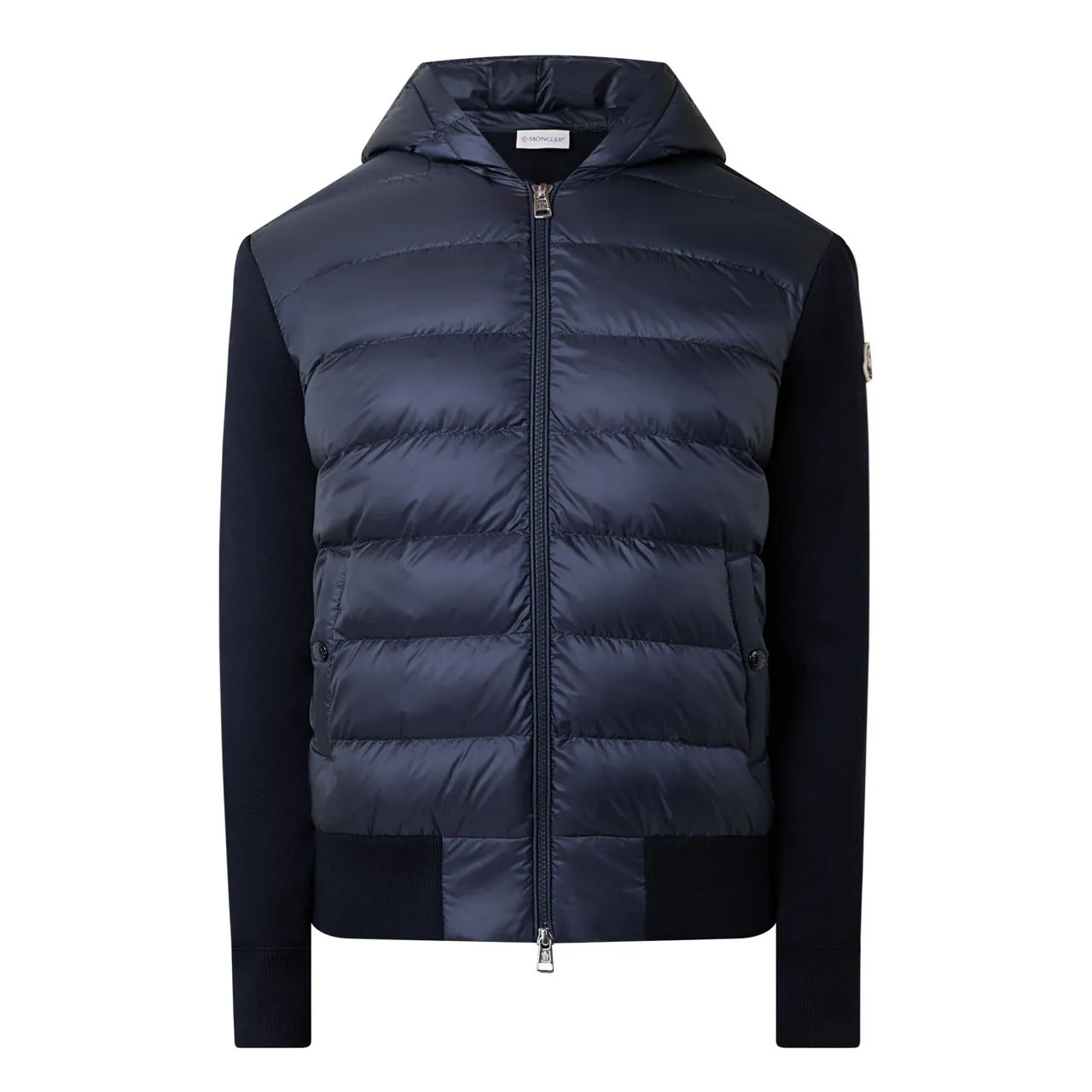 MONCLER Hybrid Padded Jacket - Navy