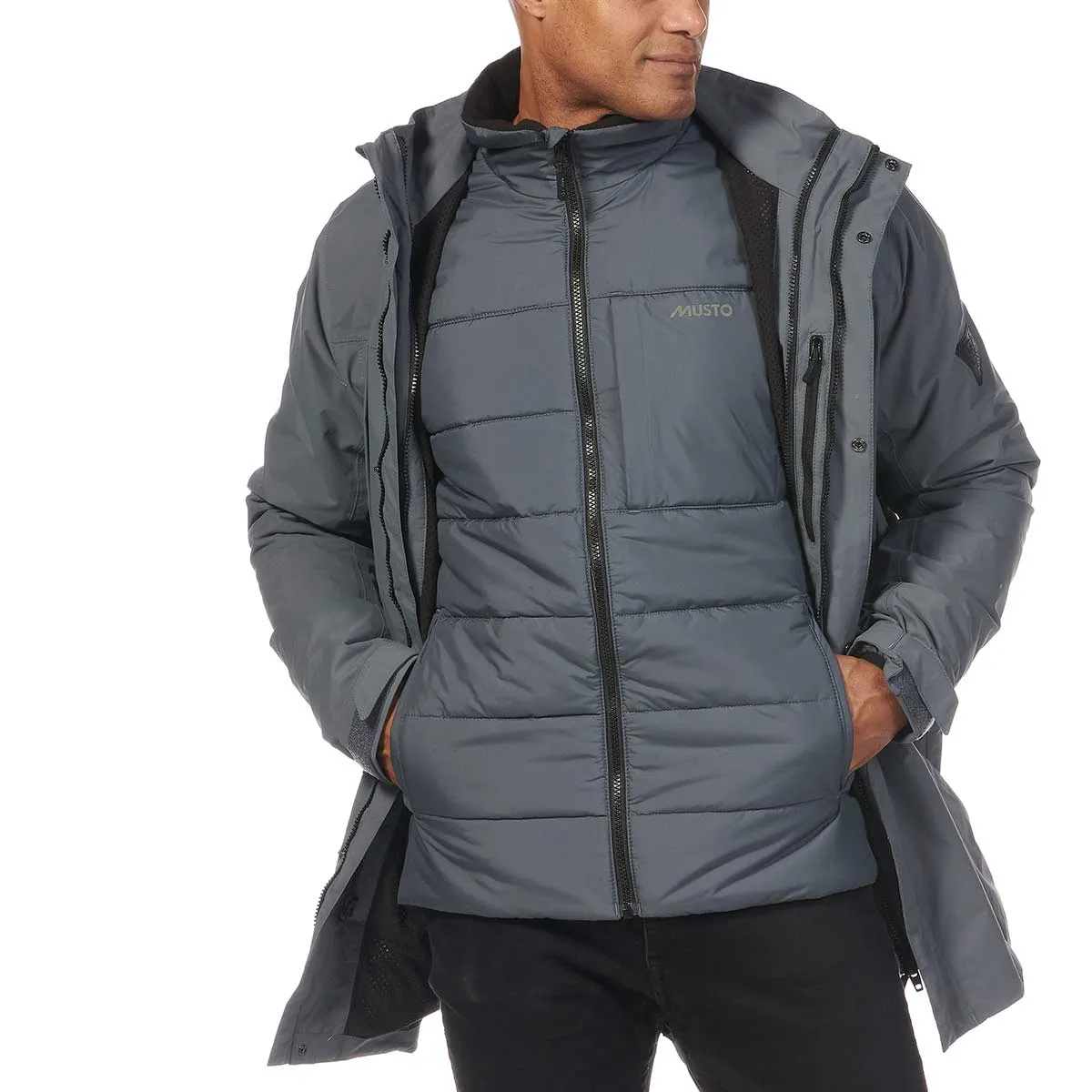 Musto Men's Marina Primaloft 3 in 1 Parka