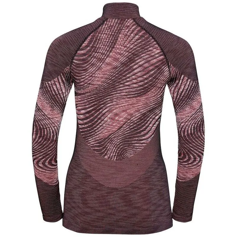 Odlo  Blackcomb Eco - Long Sleeve Base layer Top Zip - Donna