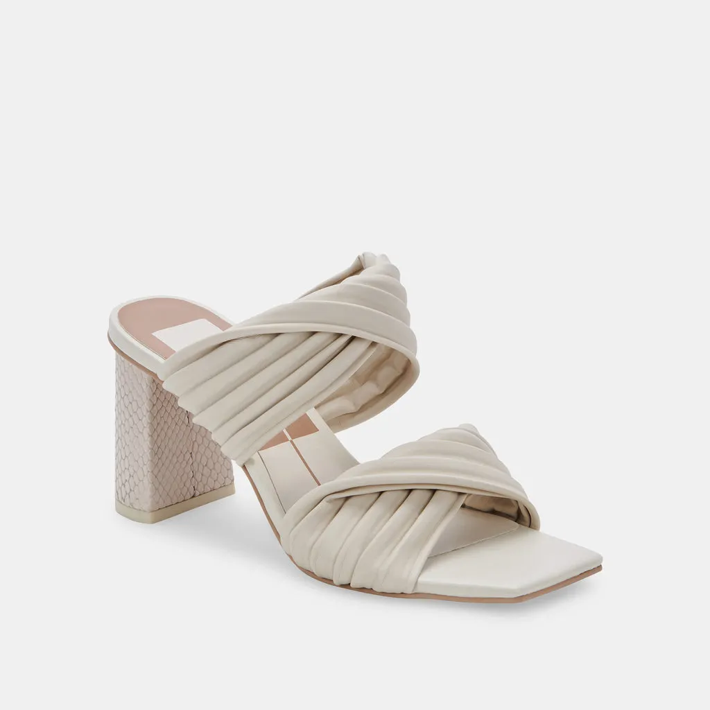 PILTON Heels Ivory Stella | Women's Ivory Heels– Dolce Vita 6819835412546