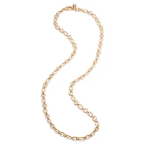 Plaza Oval & Round Chain Necklace Base