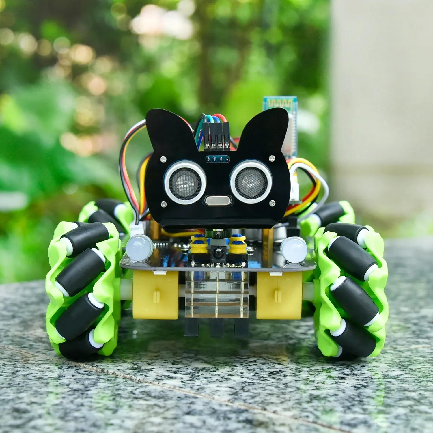 Programming STEM Robotics Kit Support Arduino +Python Tutorial