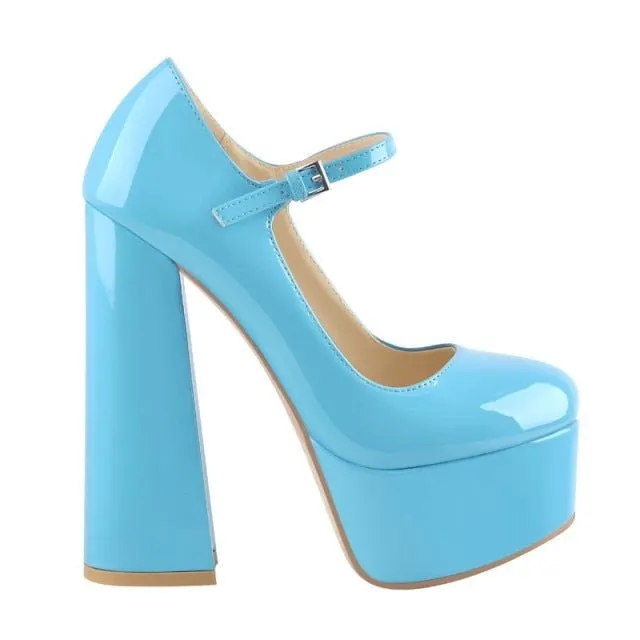 Pumps Queen Yulia (Blue)