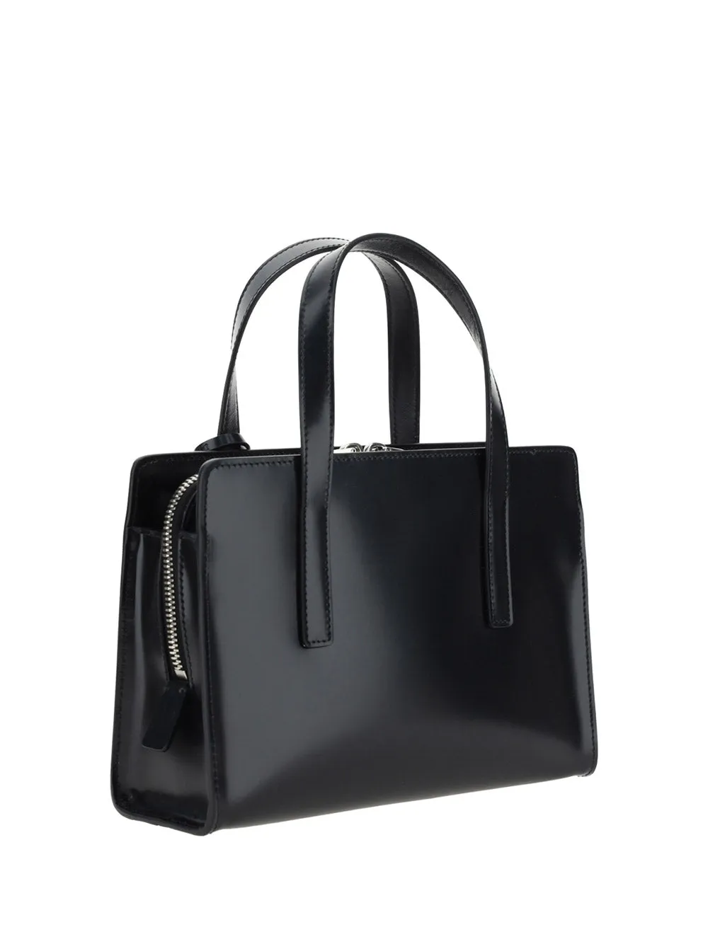 Re-Edition 1995 Brushed-leather Mini Handbag - Black