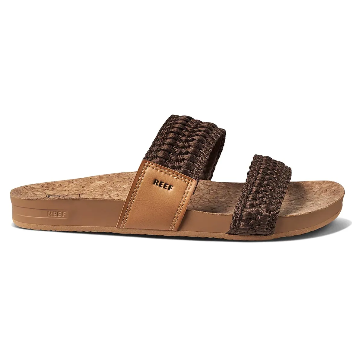 Reef Cushion Vista Thread Flip Flops - Chocolate