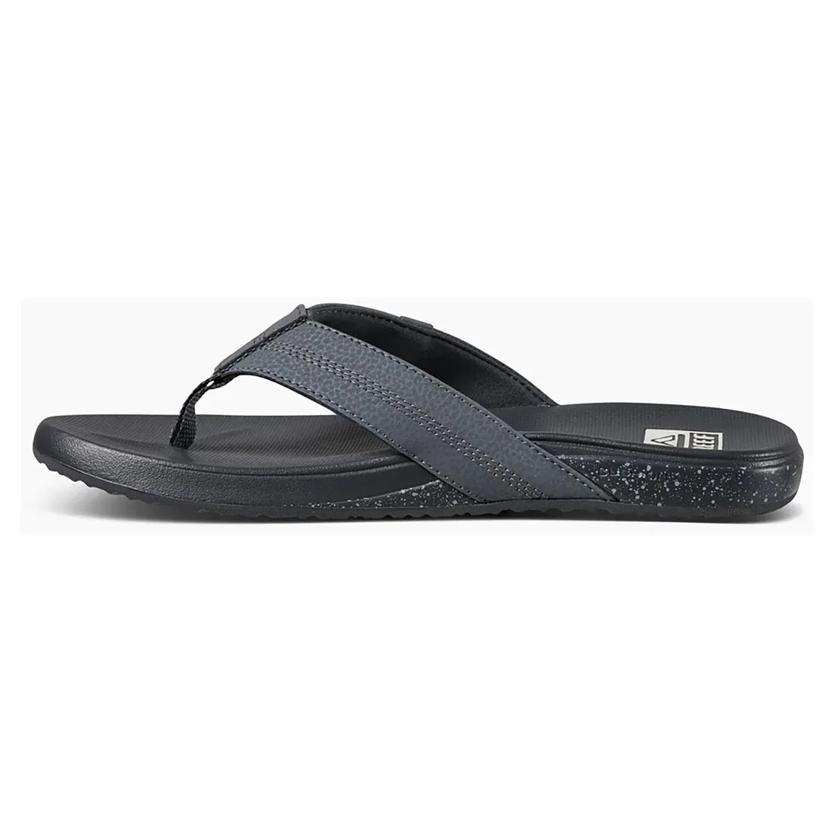 Reef Men's Cushion Phantom Flip Flops - Dark Grey