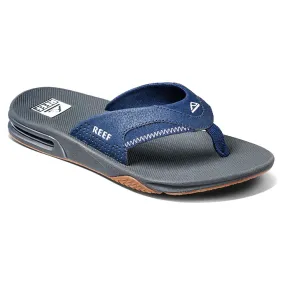 Reef Men's Fanning Flip Flops - Navy/Shadow