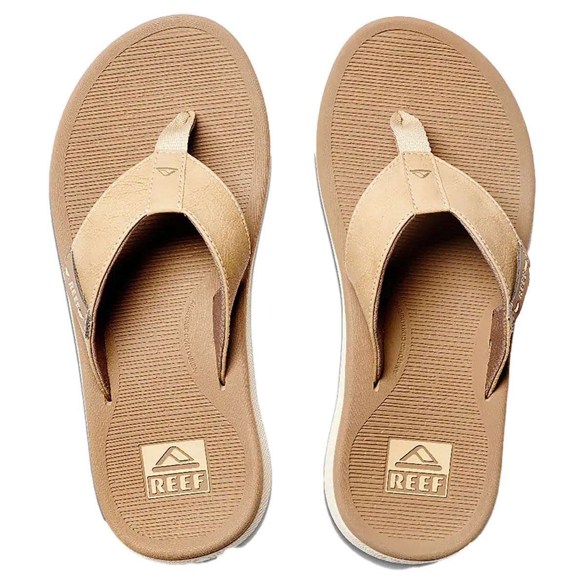 Reef Men's Santa Ana Flip Flops - Tan