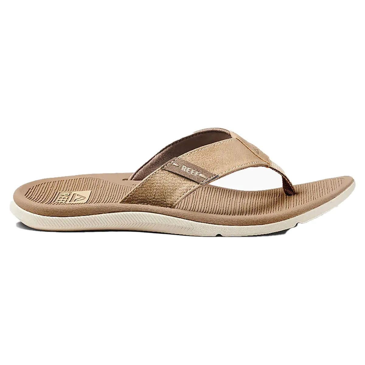 Reef Men's Santa Ana Flip Flops - Tan