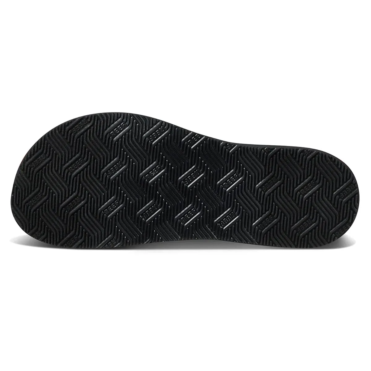 Reef Newport Woven Flip Flips - Navy/Red