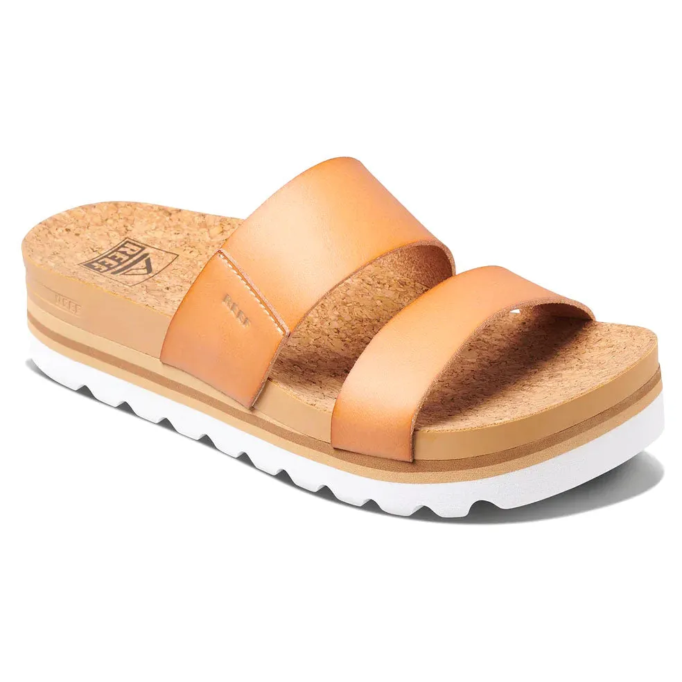 Reef Women's Cushion Vista Flip Flops - Natural