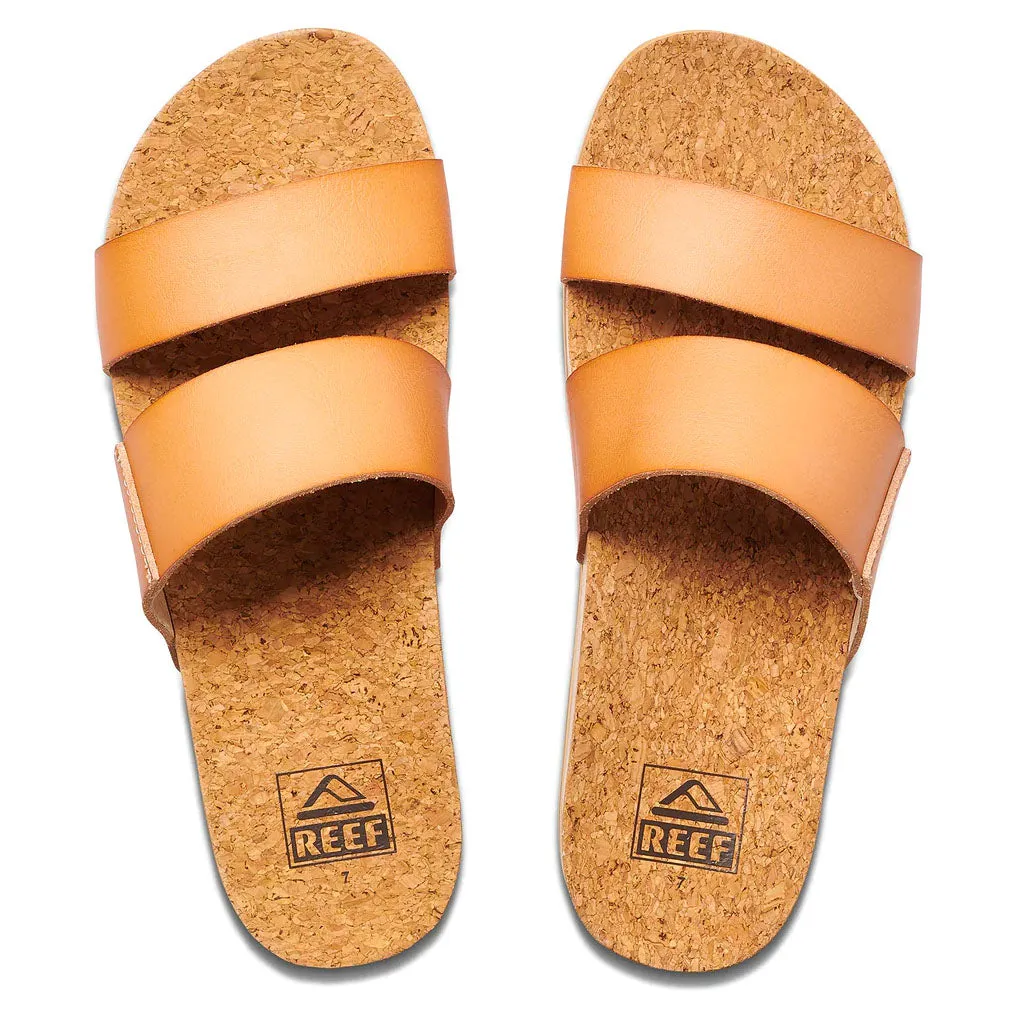 Reef Women's Cushion Vista Flip Flops - Natural