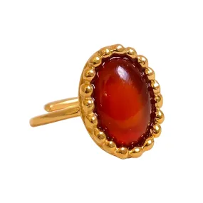 RING BELLE STONE CARNELIAN