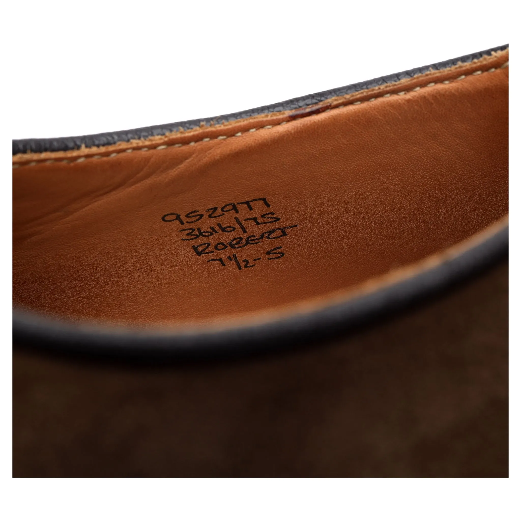 'Robert' Brown Suede Derby UK 7.5