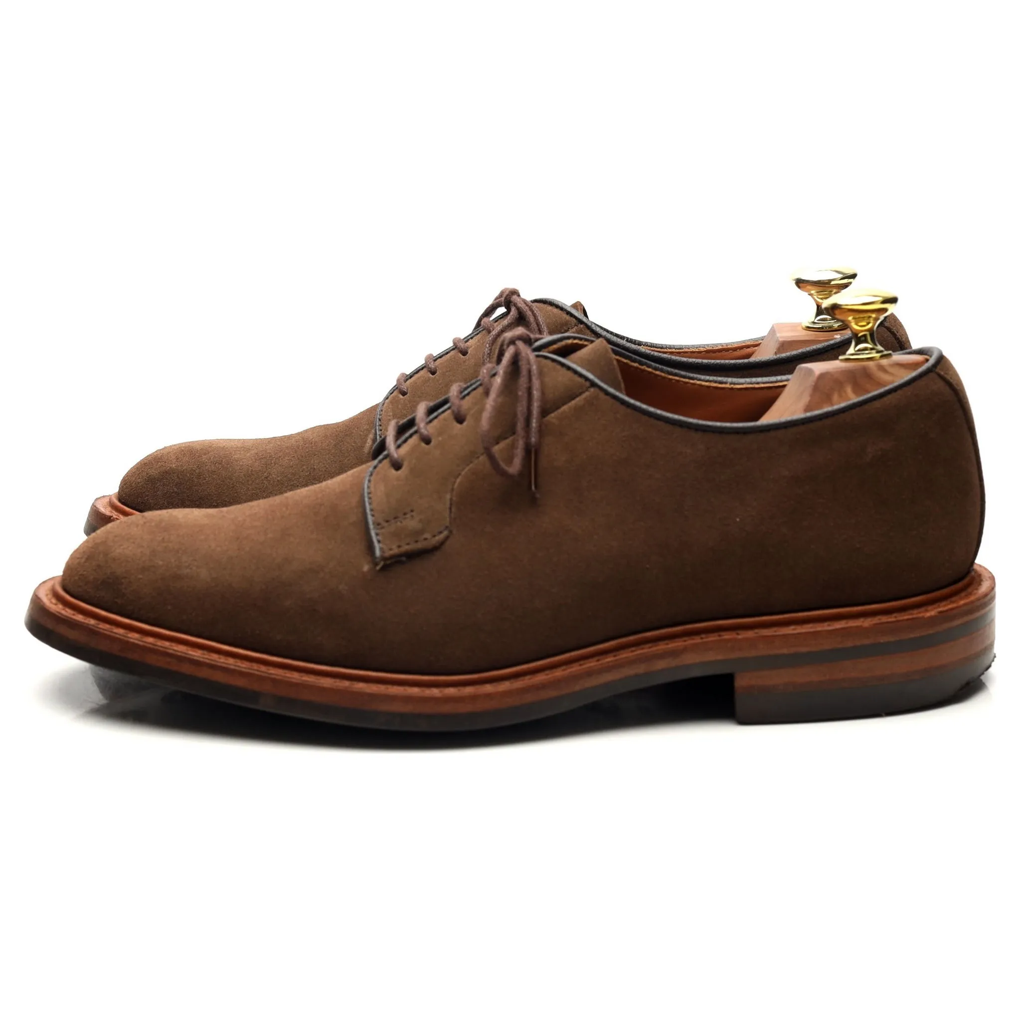 'Robert' Brown Suede Derby UK 7.5