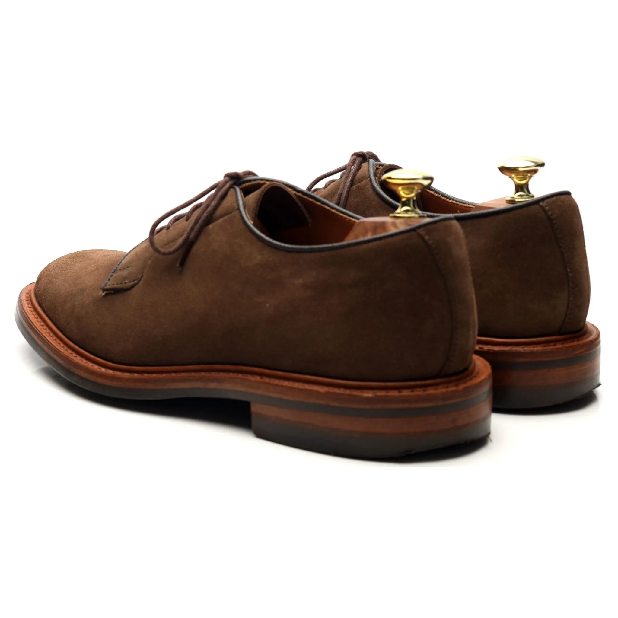 'Robert' Brown Suede Derby UK 7.5