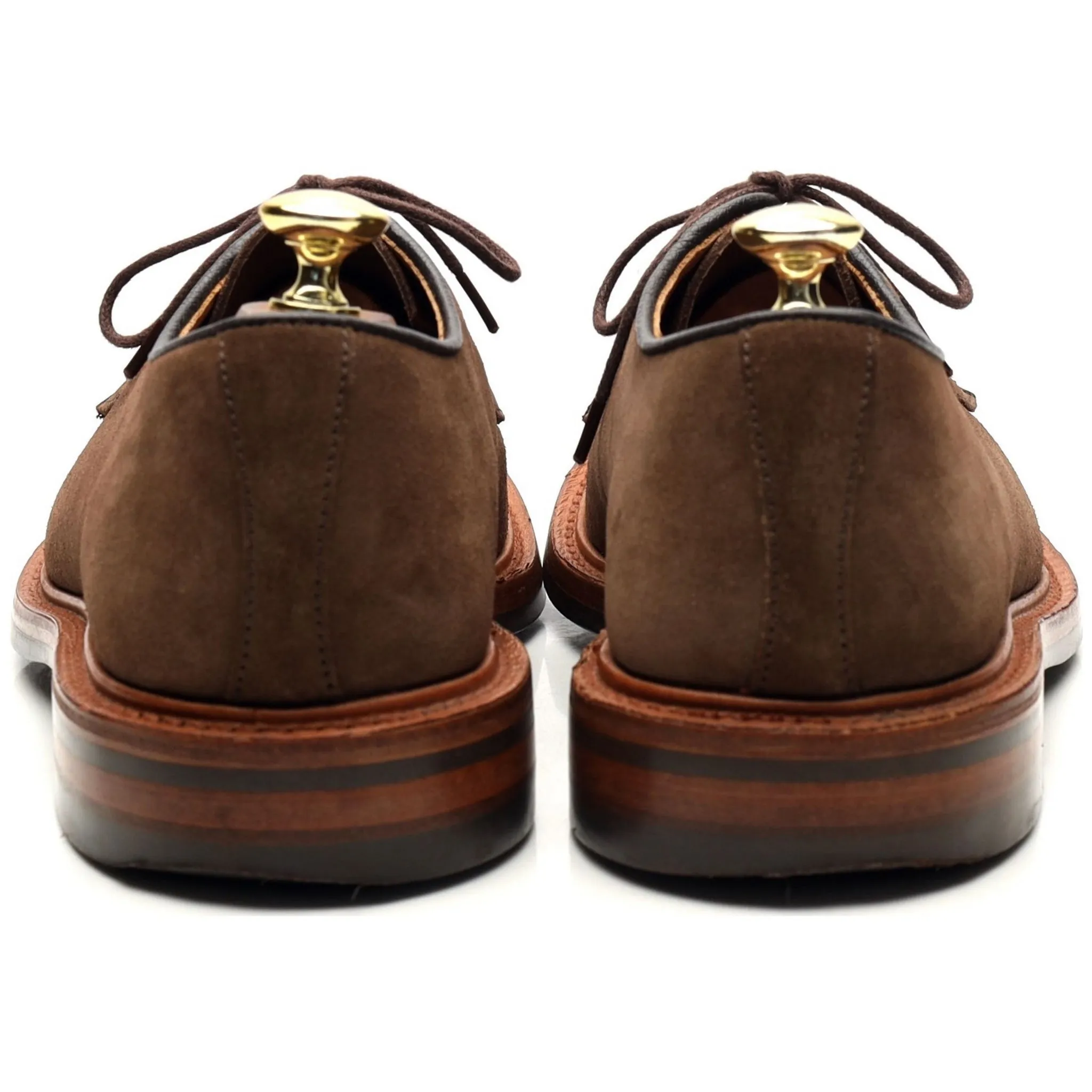 'Robert' Brown Suede Derby UK 7.5