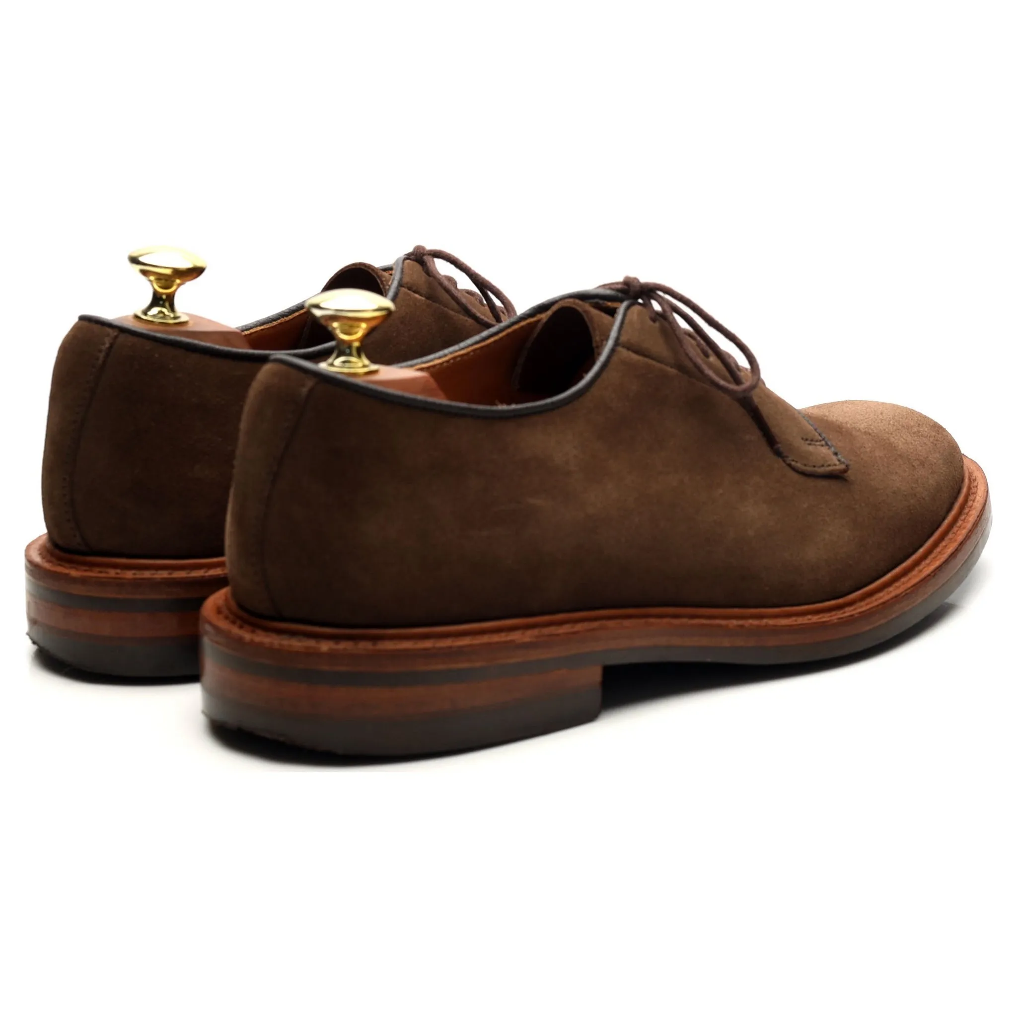 'Robert' Brown Suede Derby UK 7.5