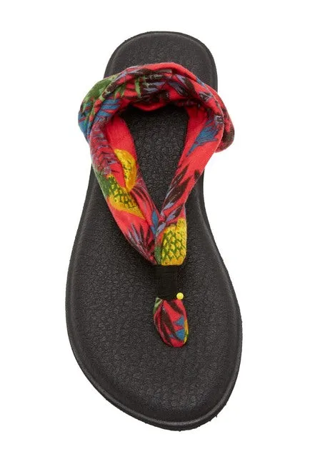 Sanuk Yoga Sling 2 Prints Watermelon Pineapple Sandals - Women's