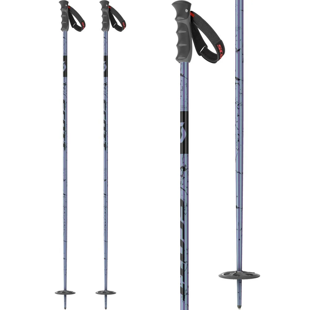 Scott - Team Issue SRS Alpine Ski Poles aurora green