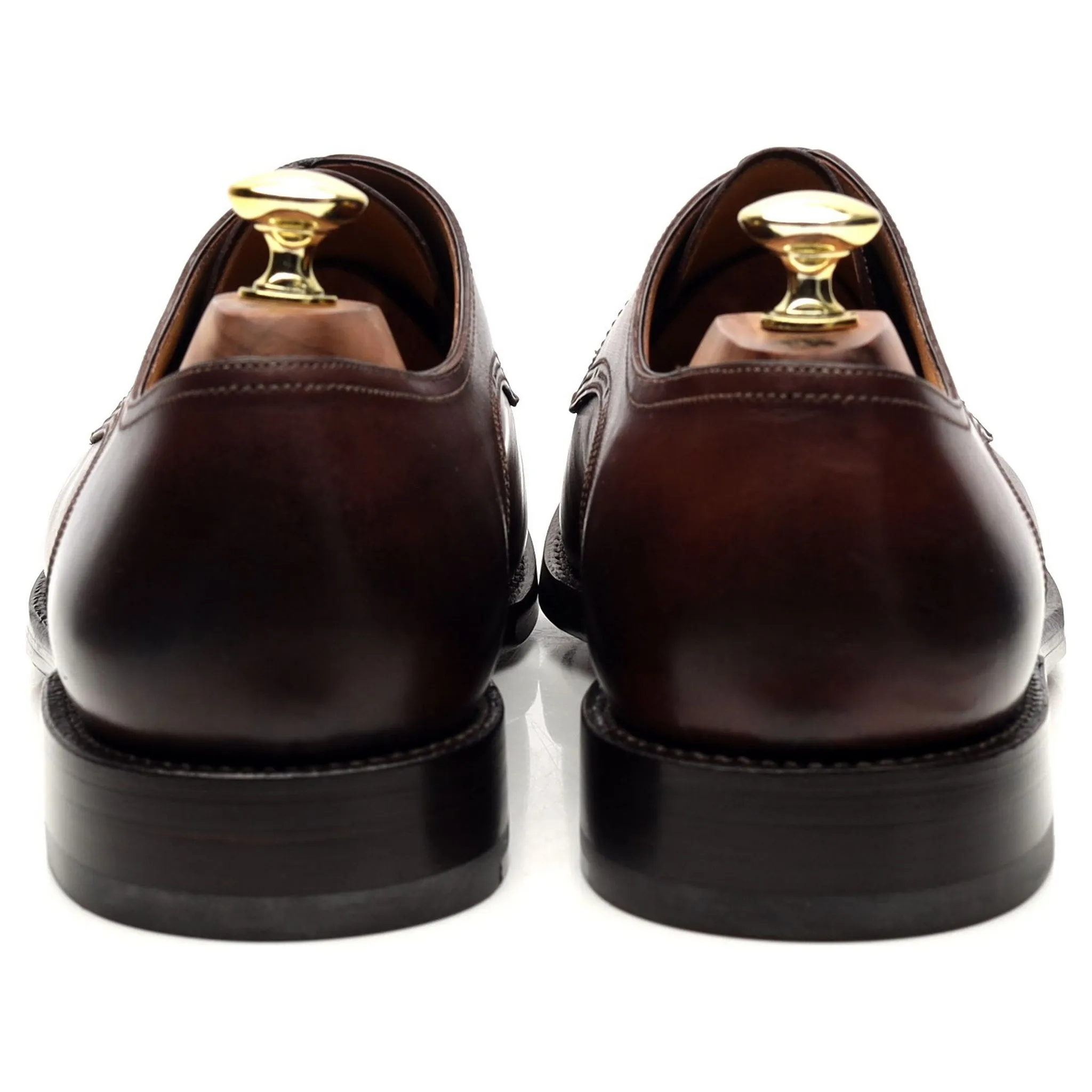 Scribe Brown Leather Derby UK 7 F