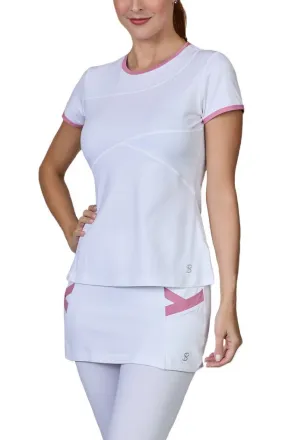 Short Sleeve Tennis Top - FINAL SALE