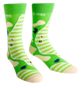 SOCK it to me Men's Crew Socks (Prints) - Par 4