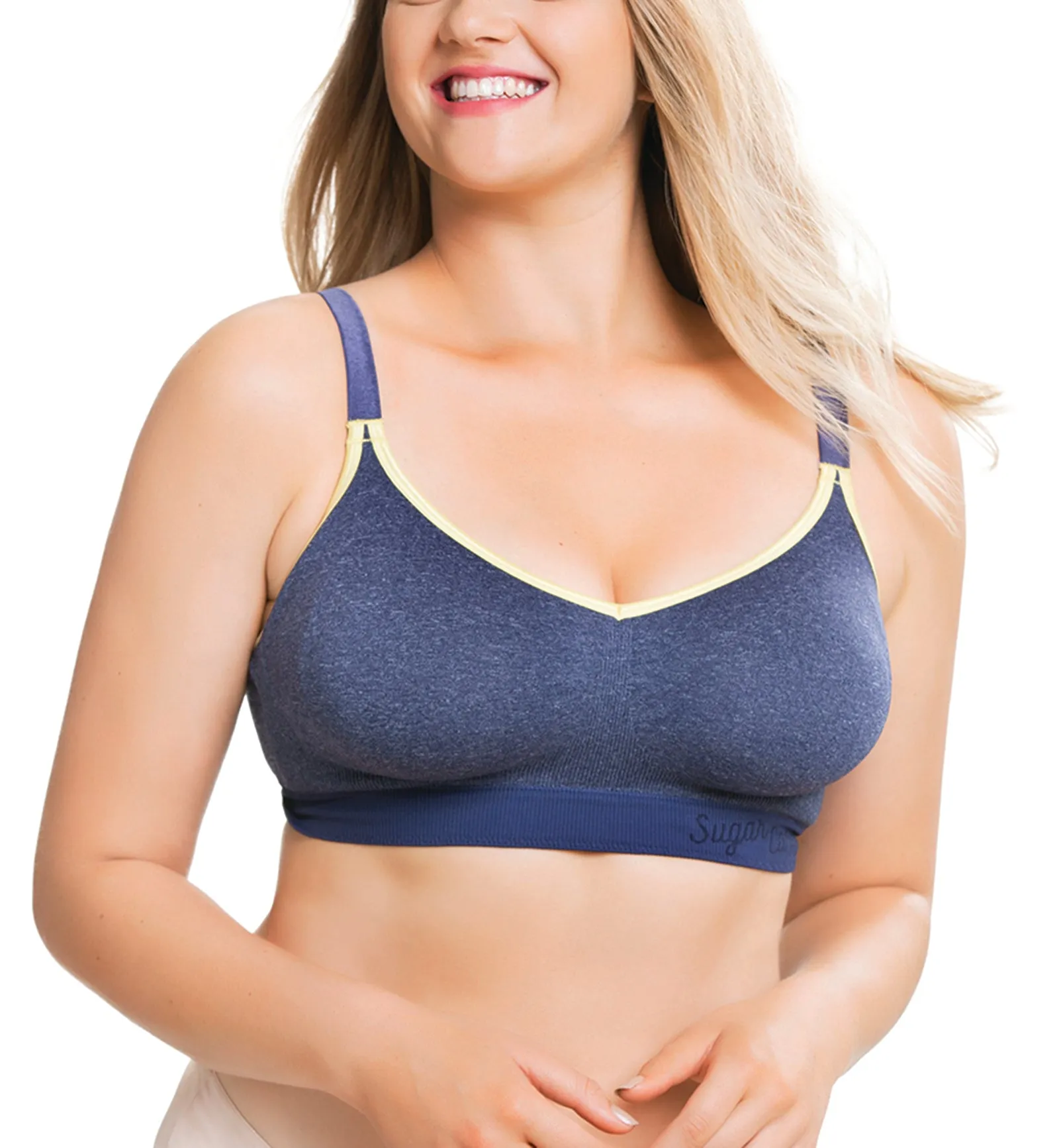 Sugar Candy by Cake Crush Seamless Fuller Bust Everyday Softcup Bra (28-8008) - Denim