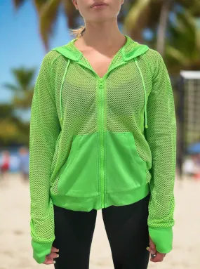 Surfside Jacket - Neon Green