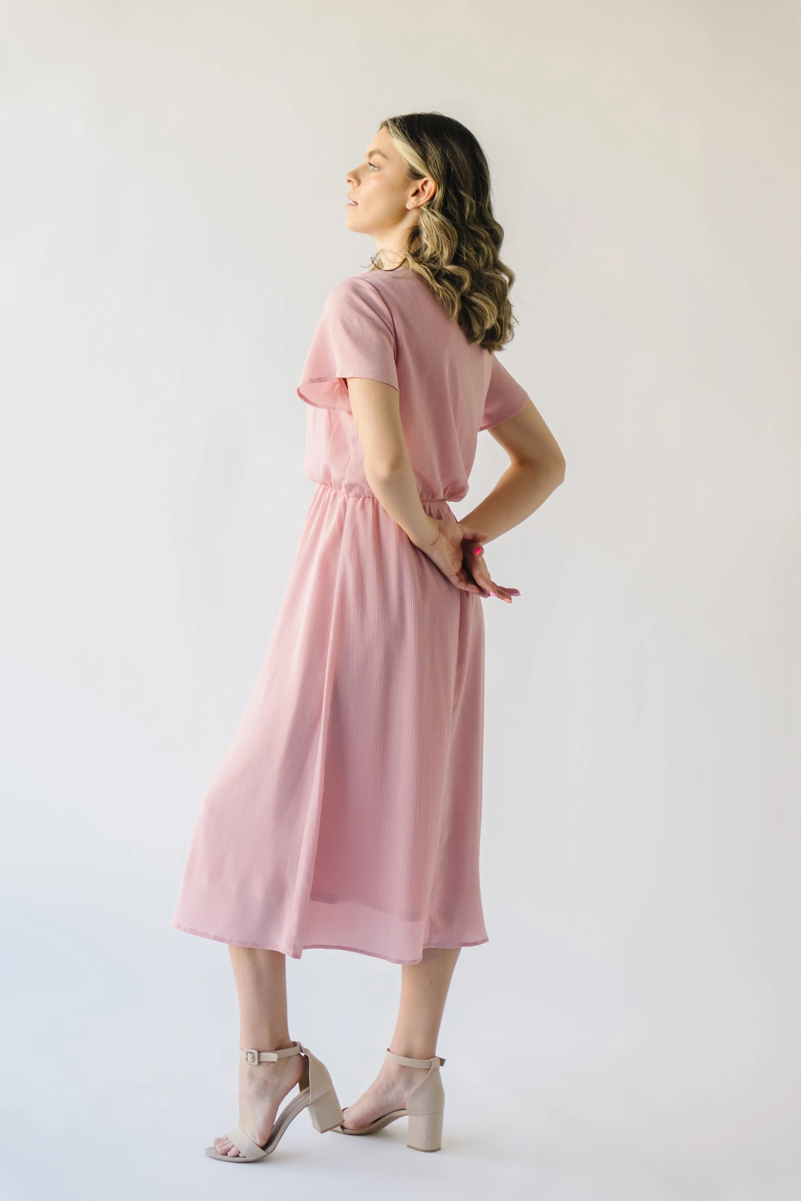 The Derby Dress in Blush