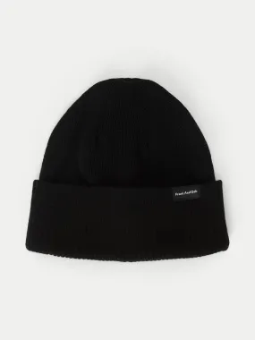 The Merino Wool Beanie in Black