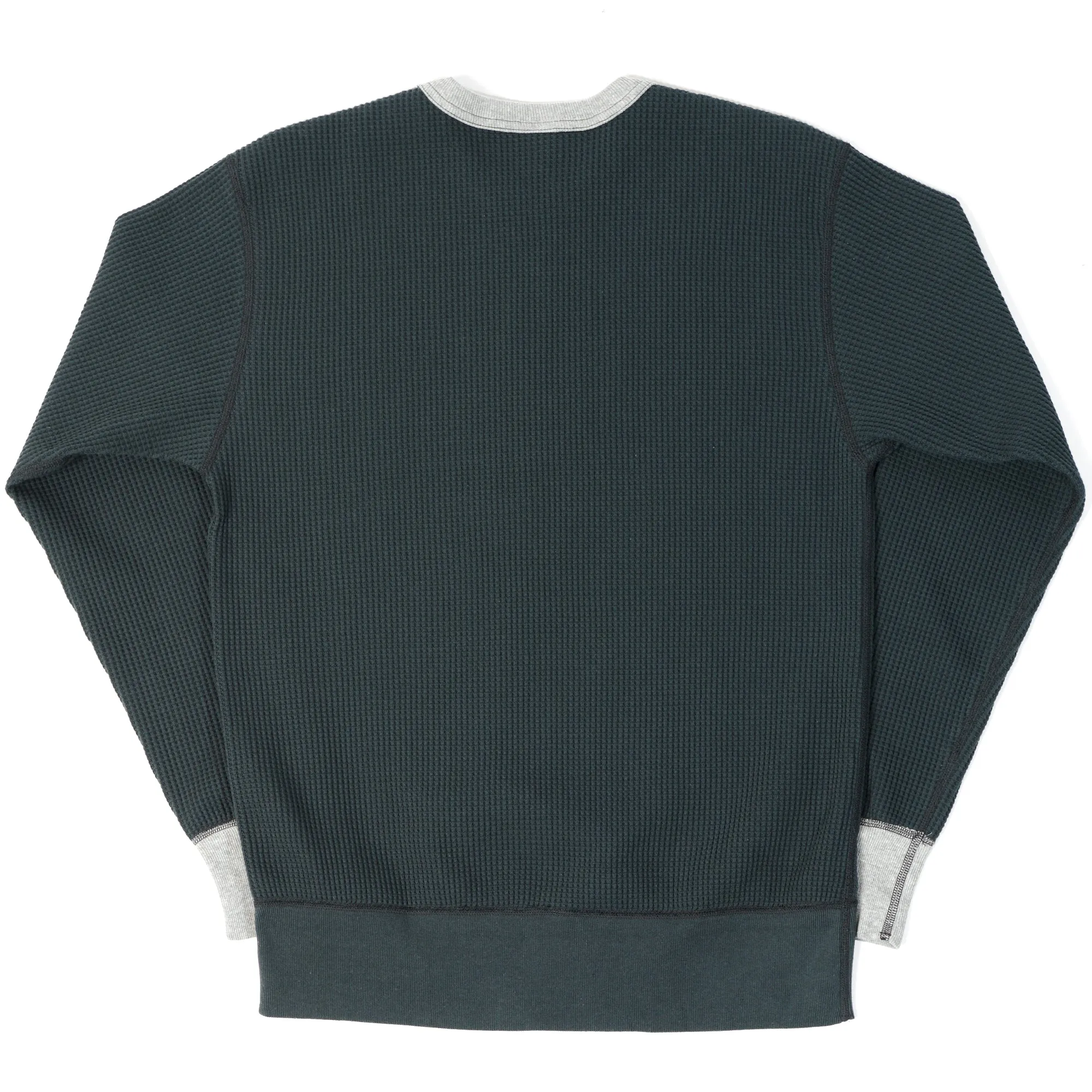 TOYS McCOY Big Waffle Crew Neck Sweatshirt - Blue/Black