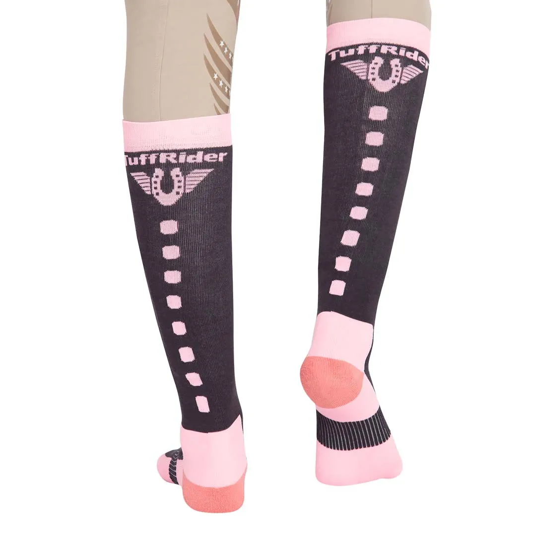 TuffRider Ladies Ventilated Knee Hi Socks