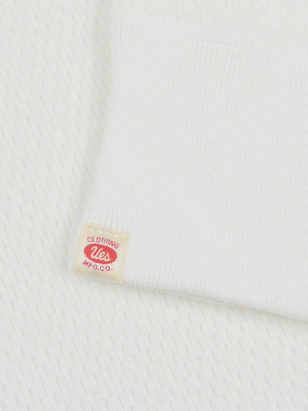 UES Thermal Big Waffle T-Shirt Off White