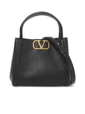 Valentino Garavani Alltime Medium Handbag in Grainy Calfskin