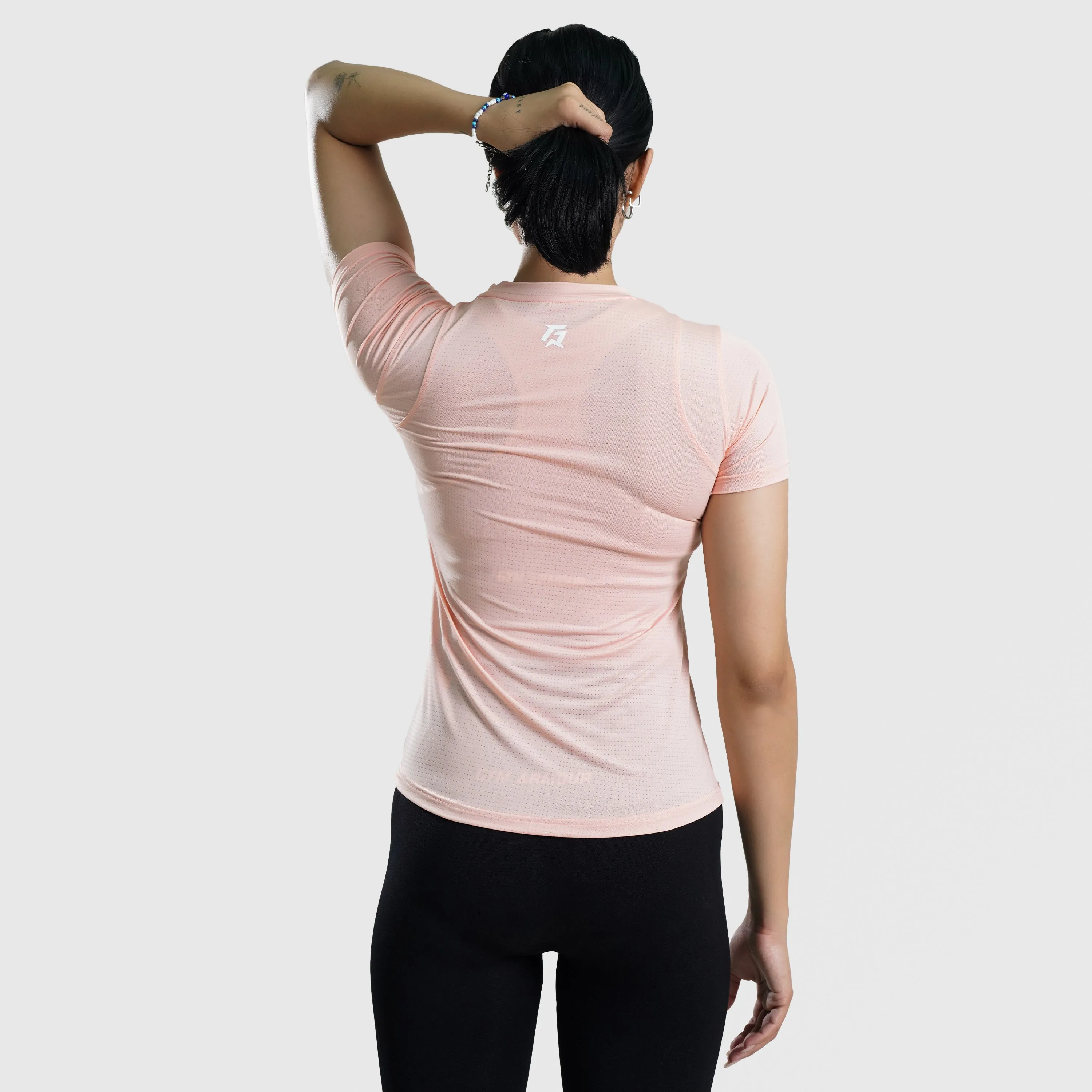 W024 Short Sleeves Tee (Peach)