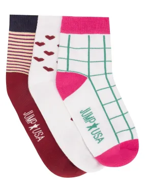 Women Pack of 3 Ankle length Socks