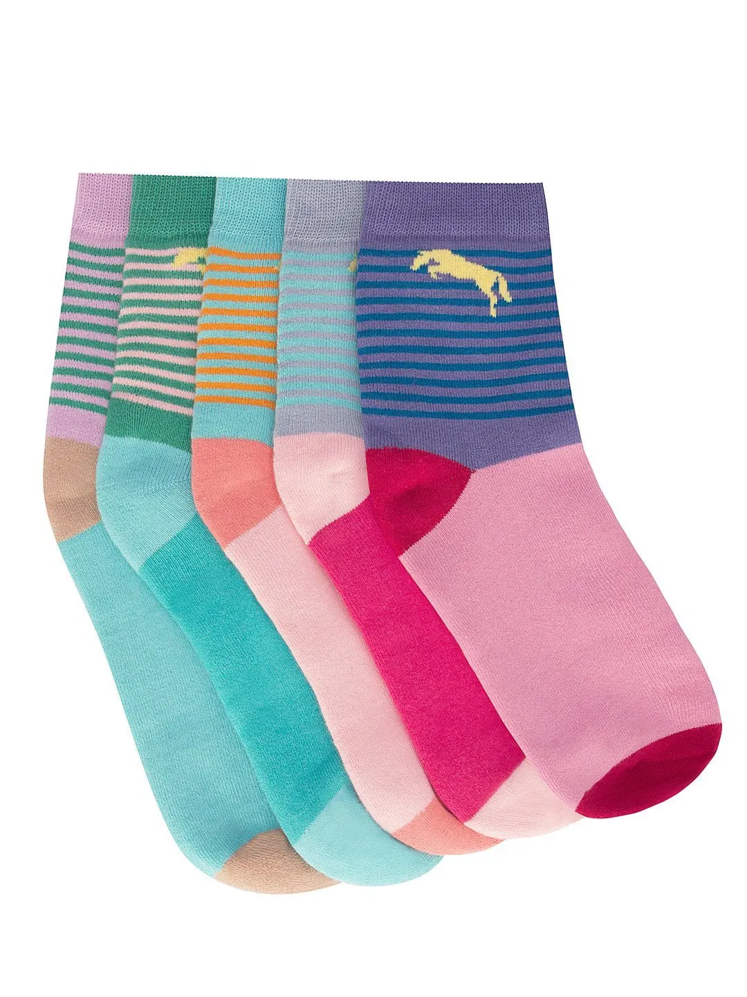 Women Pack of 5 Ankle length Socks