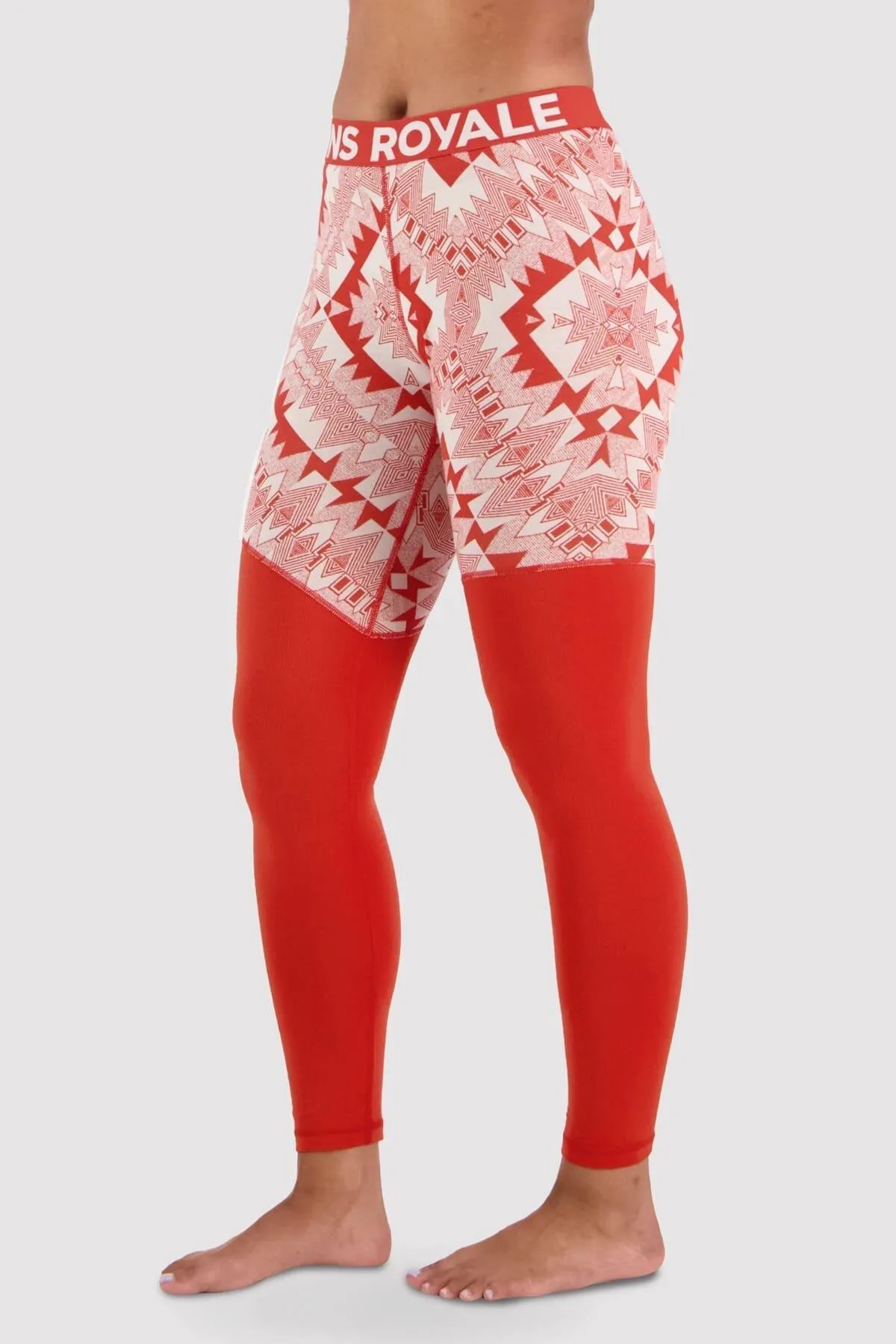 Women's Cascade 200 Legging - Retro Red Nordtek | Baselayers & Thermals | George Fisher UK