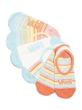 Women's Retro Stripe Canoodle No-Show Socks (3 Pack)