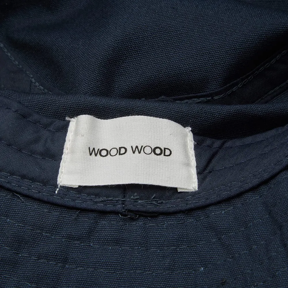 Wood Wood Bucket HatNavy